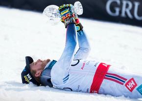A plâns la Jocurile Olimpice, dar la finalul sezonului a luat Micul Glob de Cristal la slalom