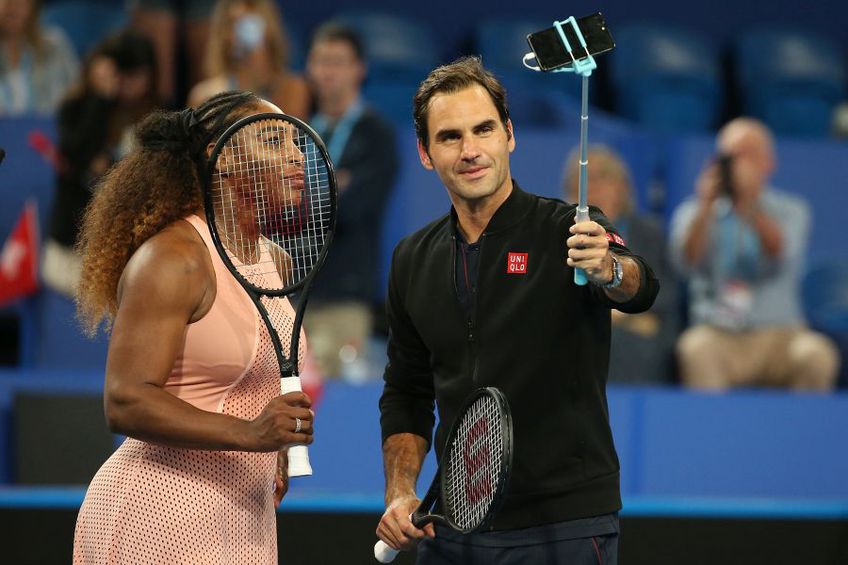 Serena Williams și Roger Federer sunt două dintre cele mai mari personalități ale tenisului