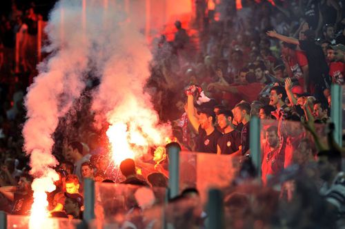 Suporterii lui Olympiakos sunt unii dintre cei mai fanatici din Europa // Sursă foto: Getty