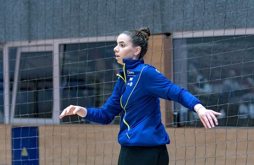 Diana Ciucă este portarul naționalei feminine de tineret FOTO: Dan Potor