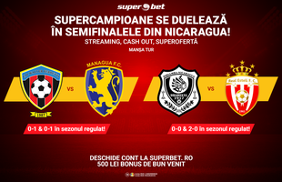 Duel între supercampioane în semfinalele din Nicaragua! 48 de titluri în palmaresul formațiilor calificate!