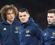 Granit Xhaka (centru) și David Luiz (stânga) sunt printre jucătorii lui Arsenal care nu au respectat măsura carantinării // sursă foto: Guliver/gettyimages