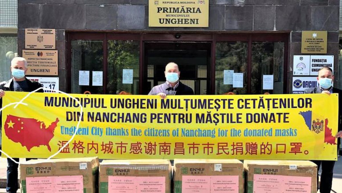 Gafă incredibilă: SUA a devenit teritoriu chinez într-un mesaj de mulțumire al primăriei din Ungheni