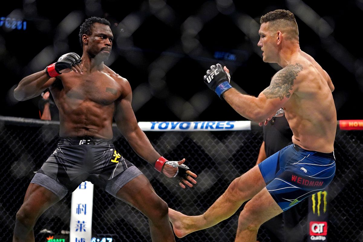 Chris Weidman - Uria Hall - UFC 261 - 24.04.2021