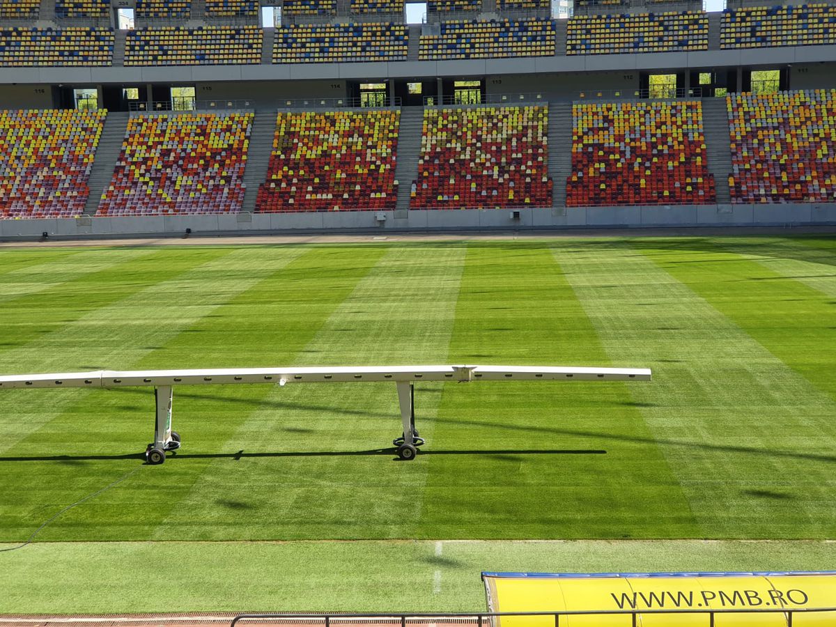 Arena Națională - gazon - 25.04-2021