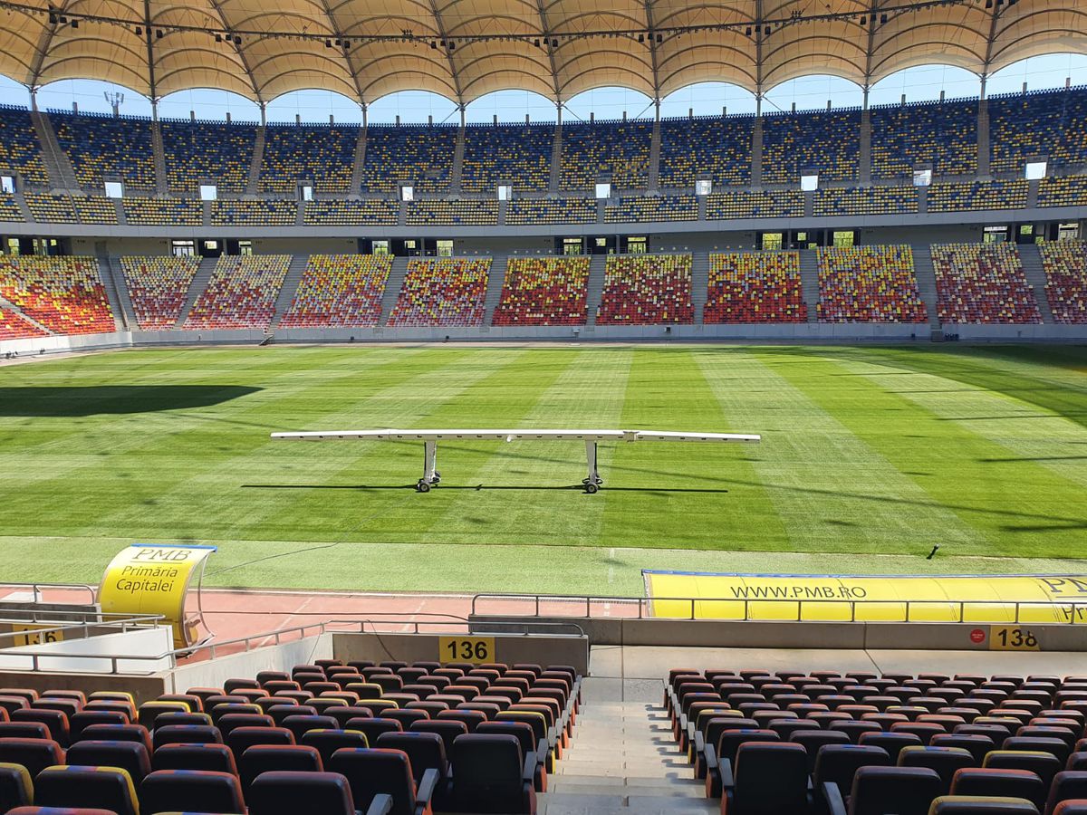 Arena Națională - gazon - 25.04-2021