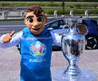Trofeul Euro la București. Foto: Raed Krishan