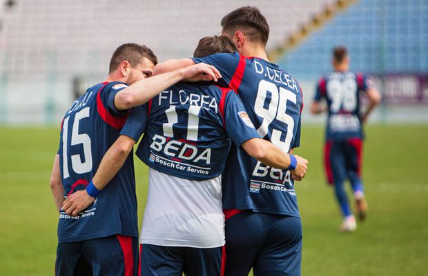 Chindia - Poli Iași 2-0 » Florea i-a năucit pe moldoveni! Clasamentul actualizat din play-out