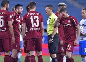 A greșit sau nu Hațegan în CFR Cluj - CS U Craiova? Verdictul limpede al Gazetei, după analiza fazelor care au provocat cutremurul în Gruia