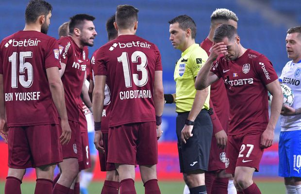 A greșit sau nu Hațegan în CFR Cluj - CS U Craiova? Verdictul limpede al Gazetei, după analiza fazelor care au provocat cutremurul în Gruia