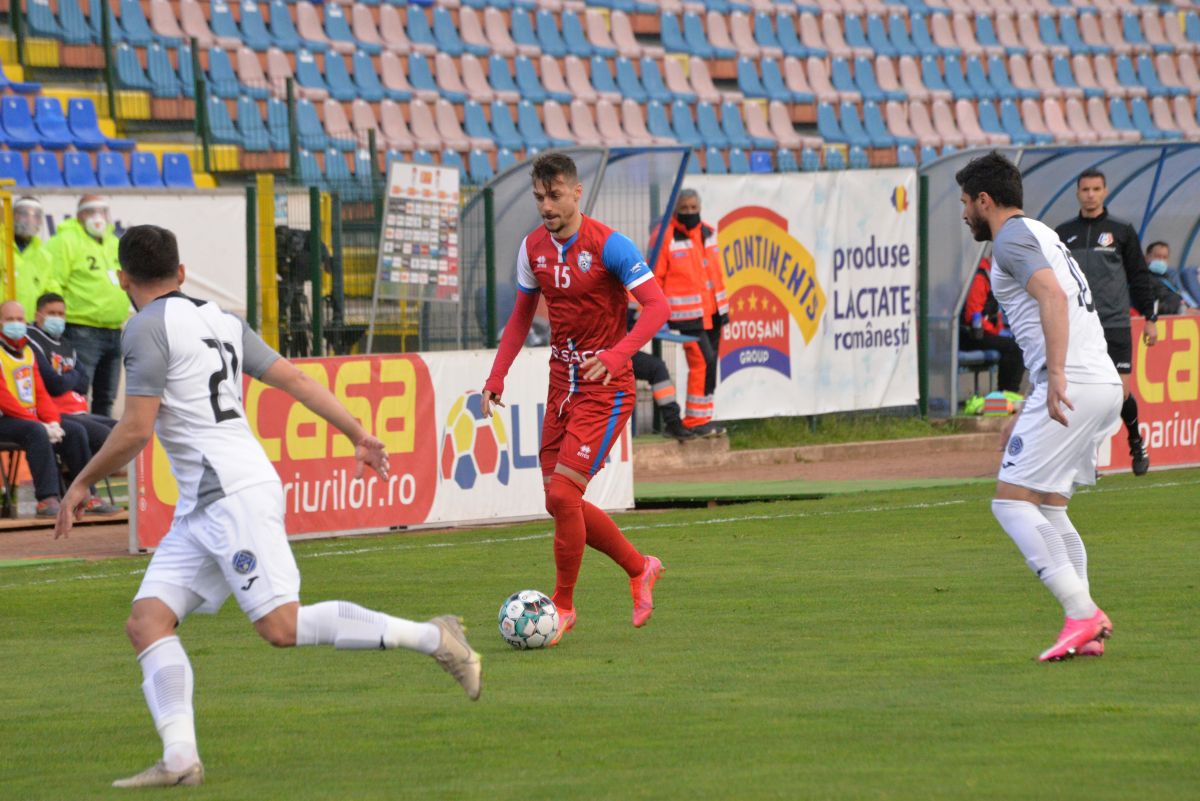 FC Botoșani - Academica Clinceni 2-1 » Trupa lui Marius Croitoru, prima victorie în play-off! Clasamentul actualizat