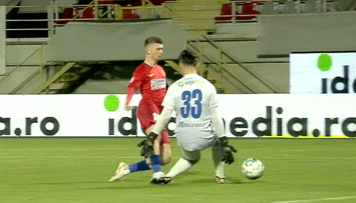 Scene confuze în FCSB - Sepsi: Colțescu a dat penalty, apoi s-a răzgândit!