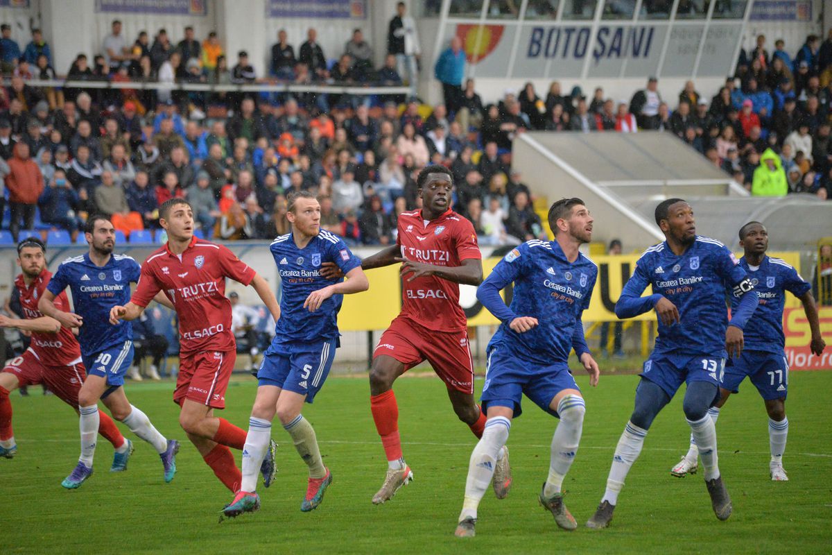 FC Botoșani - FCU Craiova 2-1 » Moldovenii urcă pe 2 în play-out