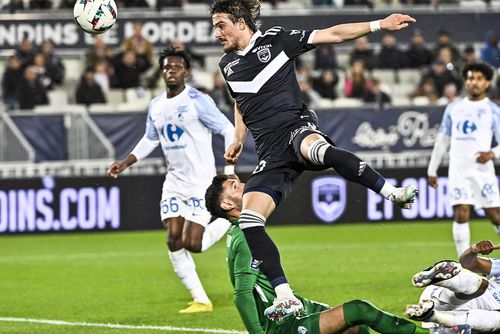 Alexi Pitu, uriașă ocazie! La câțiva centimetri de primul gol pentru Bordeaux. Foto: Imago Images