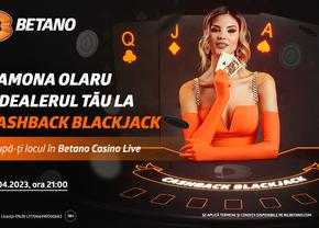 Joci 100% GRATUIT la Betano Cashback Blackjack cu Ramona Olaru!