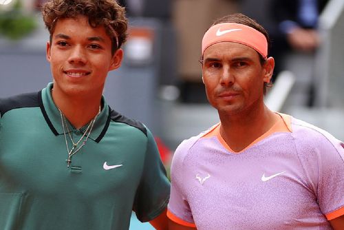 Rafael Nadal și Darwin Blanch, despărțiți de 21 de ani și 117 zile / Sursă foto: Tennis TV