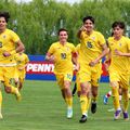 „Tricolorii” U16 au defilat în fața polonezilor / Sursă foto: frf.ro