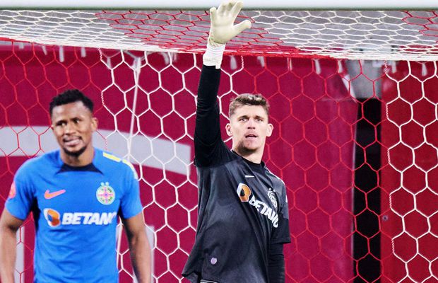 „Are probleme mari!” » Adevăratul motiv pentru care Ștefan Târnovanu comite eroare după eroare în poarta lui FCSB, pe final de sezon