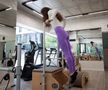 Diana Văduva în sala de Pilates FOTO: Ionuț Iordache (GSP)