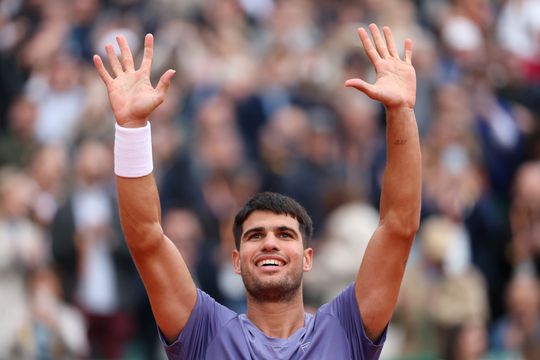Carlos Alcaraz la finalul turneului de la Monte Carlo pe care l-a câștigat FOTO Guliver/GettyImages