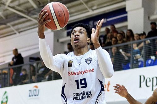 Justin Edler-Davis, MVP-ul rundei a 29-a/Foto: Facebook (CSO Voluntari - Baschet)