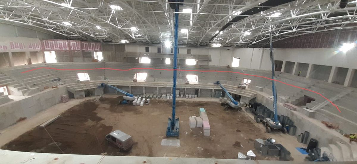 Bijuteria din nord-estul României prinde contur » Arena de 35.000.000 de euro va fi gata în septembrie