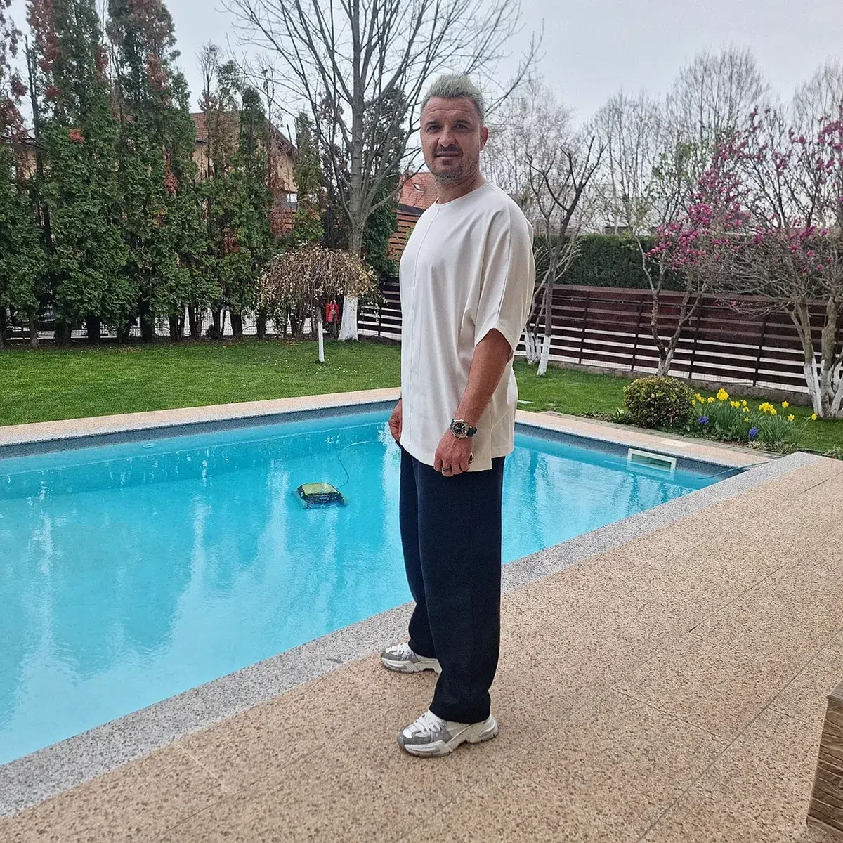 Constantin Budescu, în vacanță în Dubai