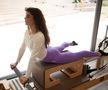 Diana Văduva în sala de Pilates FOTO: Ionuț Iordache (GSP)