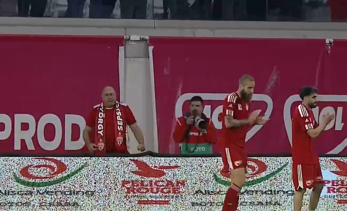 Ce a făcut Laszlo Dioszegi la pauza meciului Sepsi - Oțelul