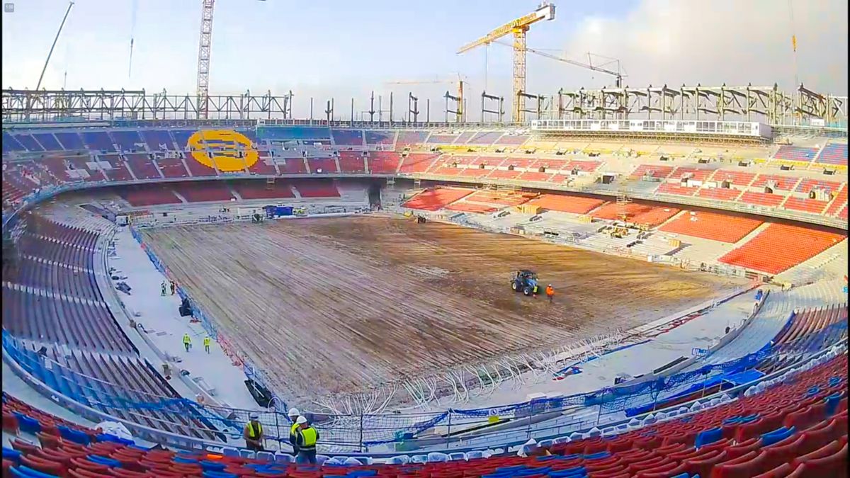 Aici vrea Barcelona meci în august? Incredibil cum arată astăzi noul Camp Nou, însă clubul insistă că va juca acolo în scurt timp!