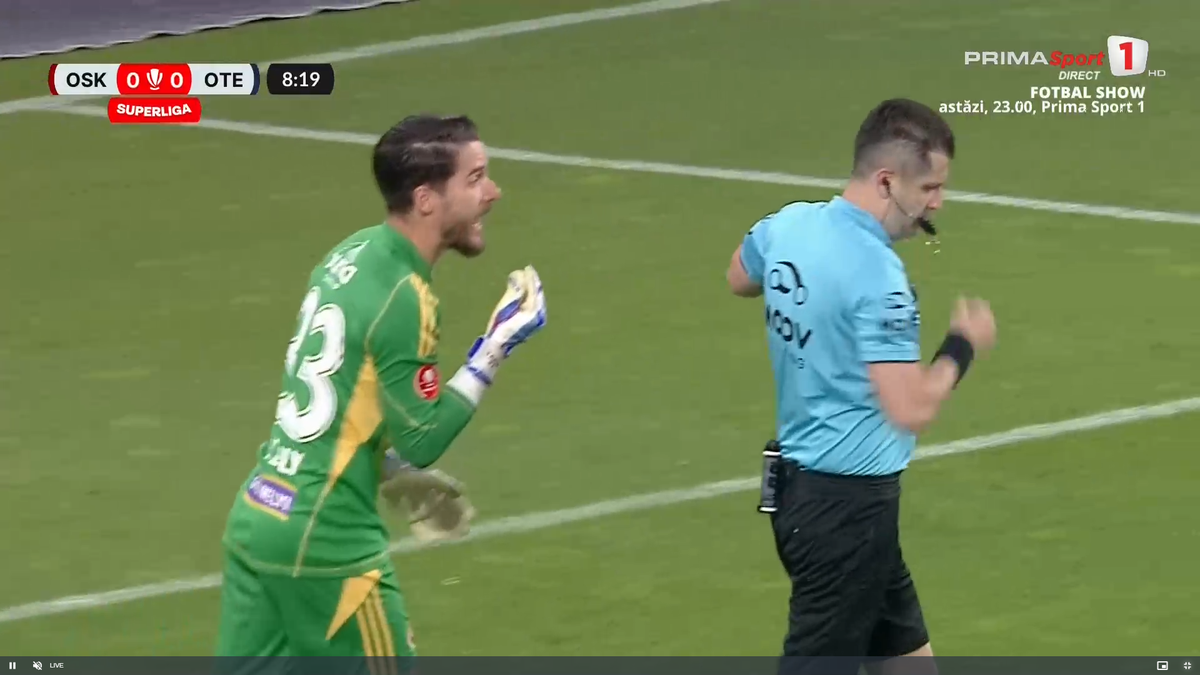 Deține cel mai nedorit record al actualului sezon al Superligii! » Are cele mai multe penalty-uri comise