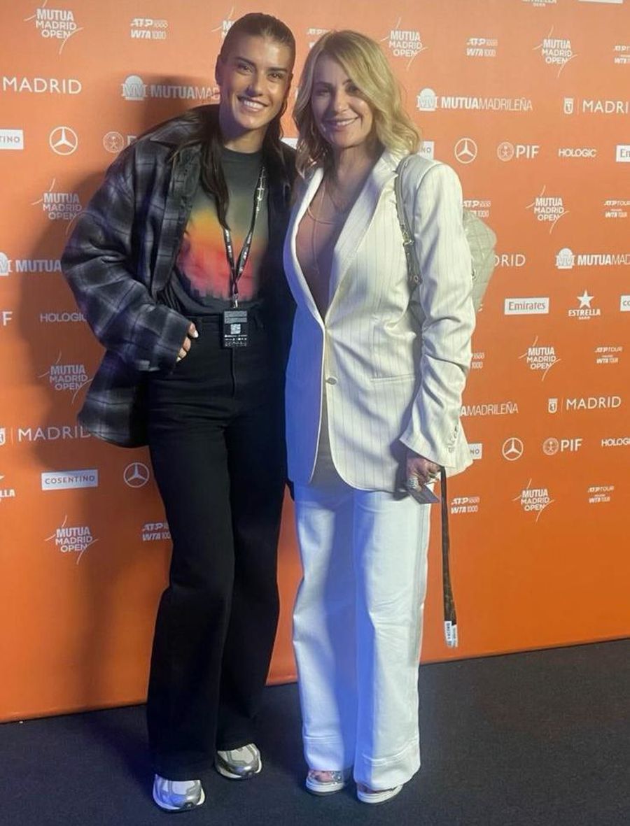 Nadia Comăneci s-a întâlnit cu Coco Gauff la Mutua Madrid Open + interviu la o televiziune spaniolă: „Nu mă pot gândi la viața mea fără sport”