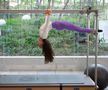 Diana Văduva în sala de Pilates FOTO: Ionuț Iordache (GSP)
