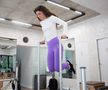 Diana Văduva în sala de Pilates FOTO: Ionuț Iordache (GSP)