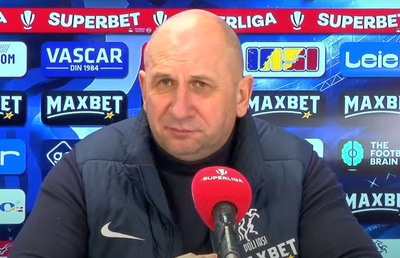 Vasile Miriuță, după egalul cu Unirea Slobozia: „Cu trei puncte eram salvați! Vreau doar să luăm puncte. Jocul... să joace alții”