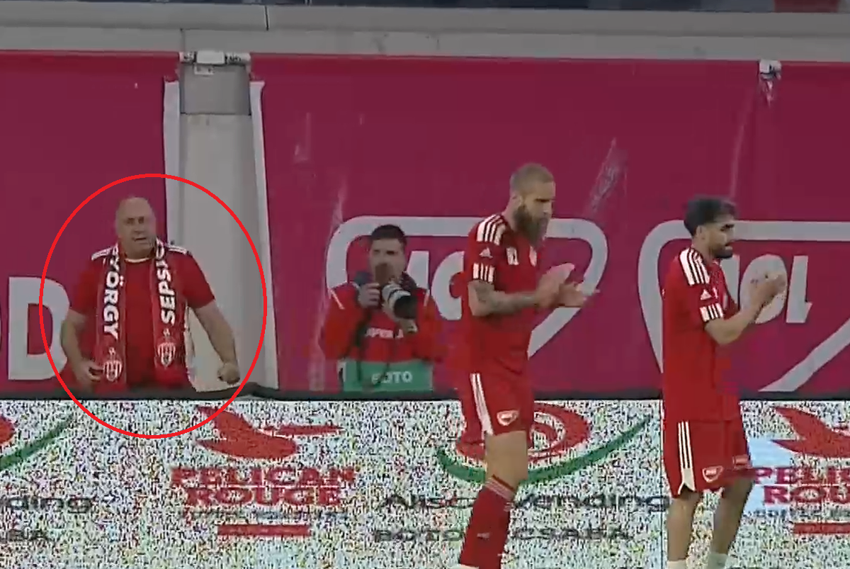 Ce a făcut Laszlo Dioszegi la pauza meciului Sepsi - Oțelul