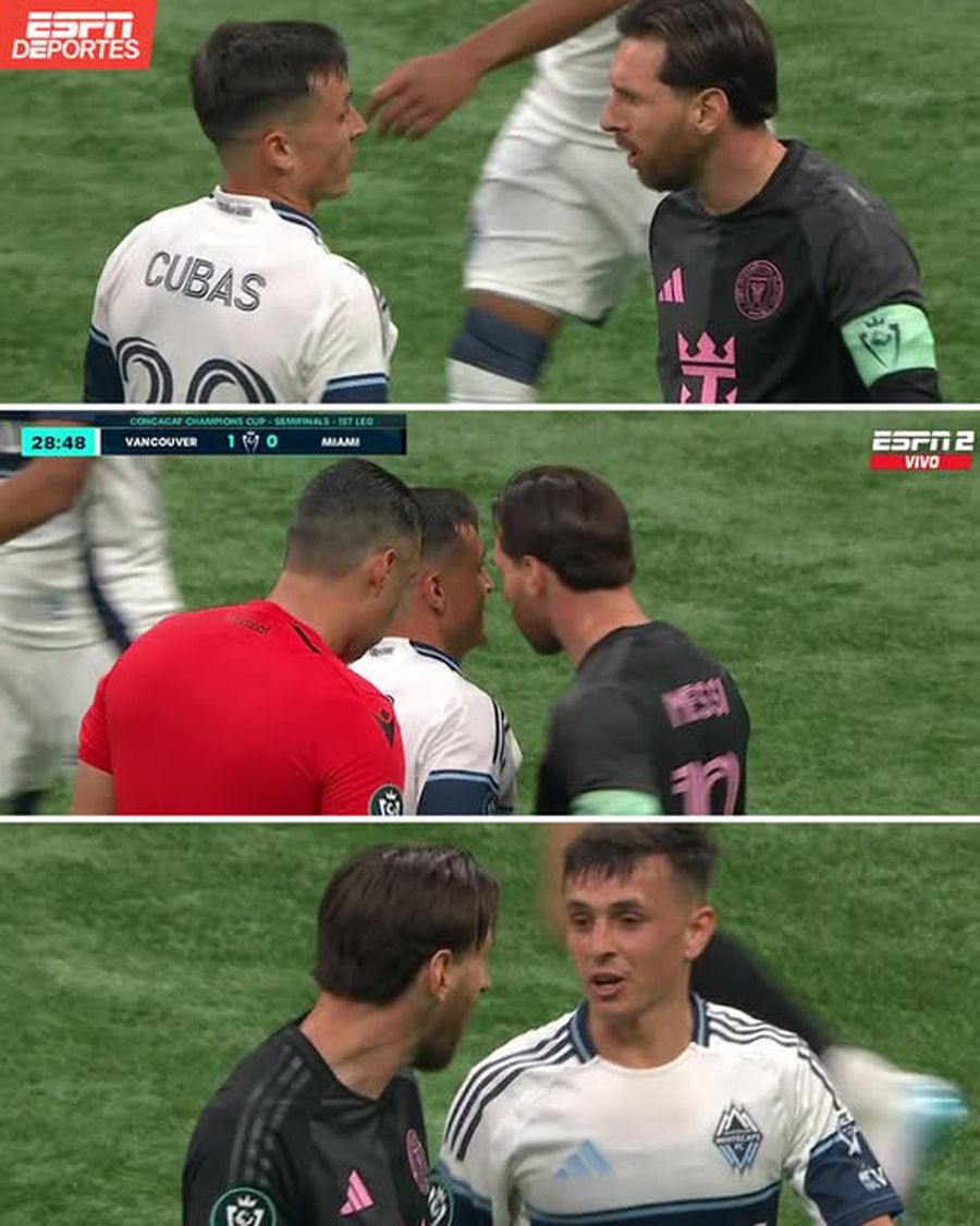 Lionel Messi, la un pas de bătaie pe teren! Gesturile au fost surprinse de camerele TV
