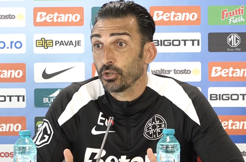 VIDEO Charalambous s-a „aprins” la conferință, înainte de FCSB - Dinamo: „Face o mare greșeală”