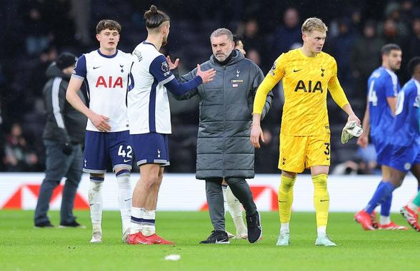 Candidat-surpriză pentru postul lui Postecoglou! » Pe cine poate avea Radu Drăgușin manager la Tottenham