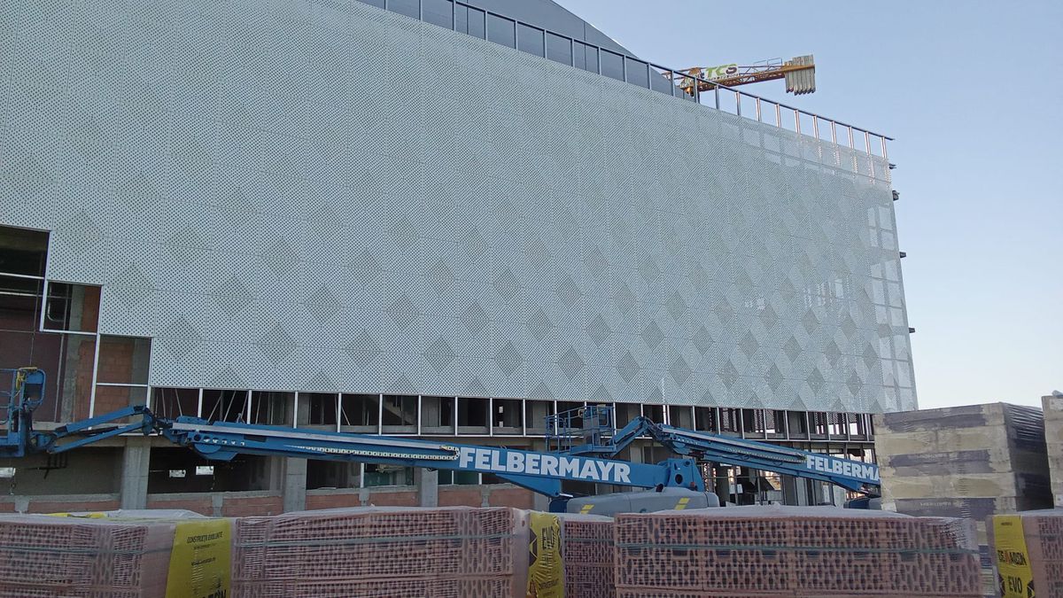 Bijuteria din nord-estul României prinde contur » Arena de 35.000.000 de euro va fi gata în septembrie