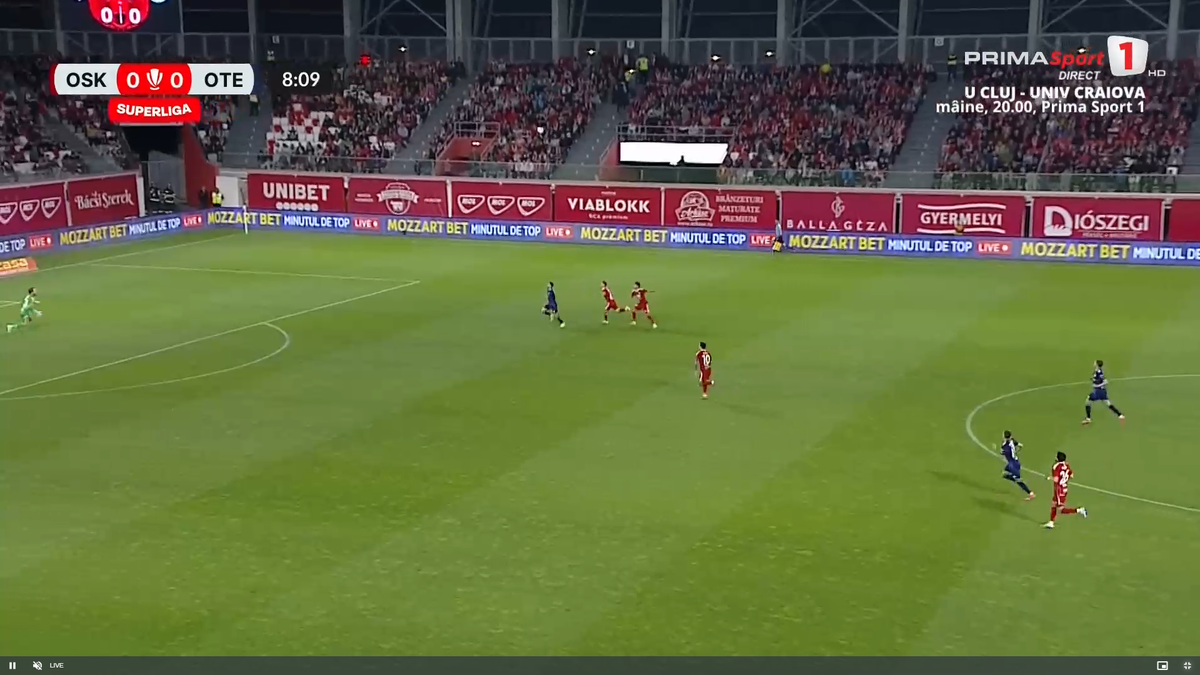 Deține cel mai nedorit record al actualului sezon al Superligii! » Are cele mai multe penalty-uri comise