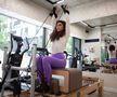 Diana Văduva în sala de Pilates FOTO: Ionuț Iordache (GSP)
