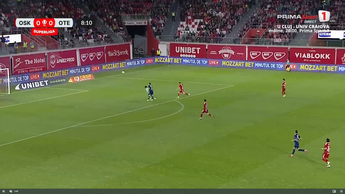 Deține cel mai nedorit record al actualului sezon al Superligii! » Are cele mai multe penalty-uri comise