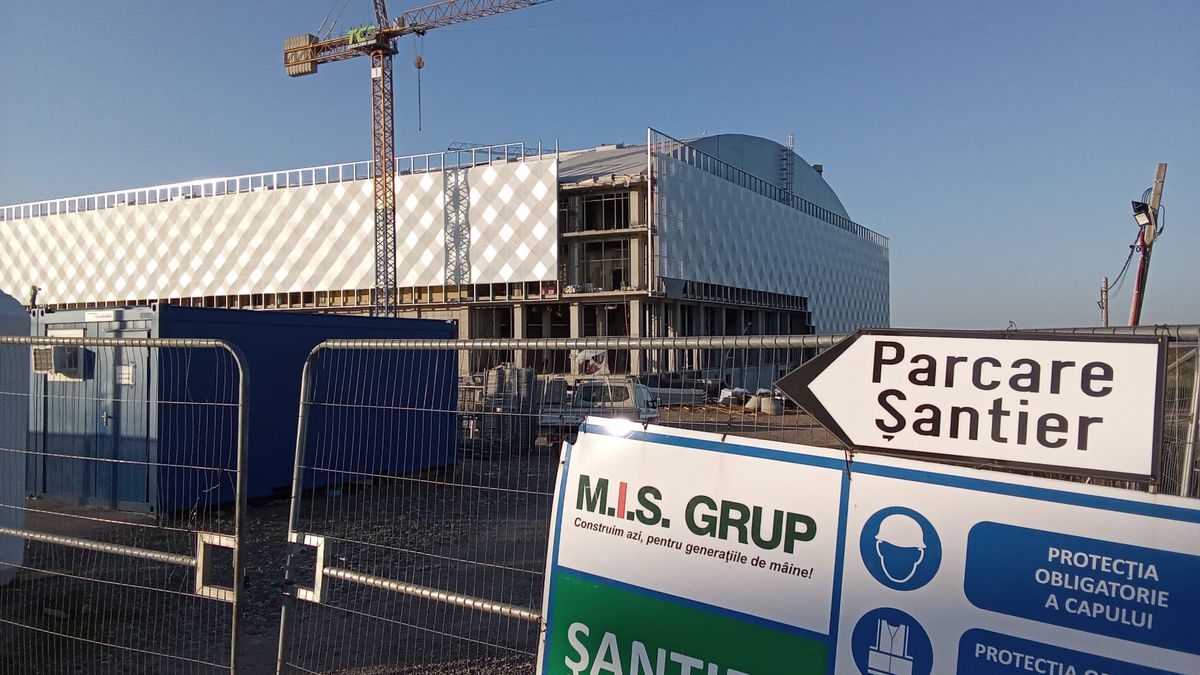 Bijuteria din nord-estul României prinde contur » Arena de 35.000.000 de euro va fi gata în septembrie