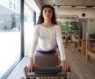 Diana Văduva în sala de Pilates FOTO: Ionuț Iordache (GSP)