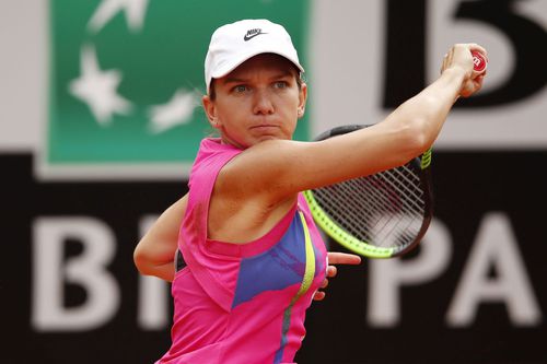 Simona Halep, în finala de la Roma din 2020/Foto: Getty Images