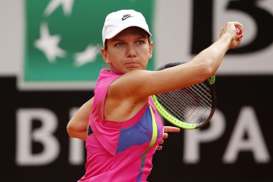 Simona Halep, în finala de la Roma din 2020/Foto: Getty Images
