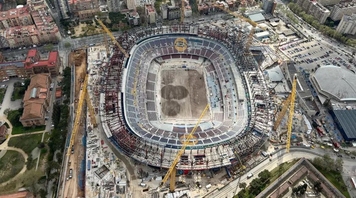 Aici vrea Barcelona meci în august? Incredibil cum arată astăzi noul Camp Nou, însă clubul insistă că va juca acolo în scurt timp!