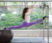Diana Văduva în sala de Pilates FOTO: Ionuț Iordache (GSP)