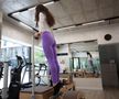 Diana Văduva în sala de Pilates FOTO: Ionuț Iordache (GSP)